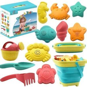Beach Toys Kid Sand Set Bucket Shovel‎ Rake Sandcastle Summer
